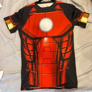 Under Armour Red and Black Heroic T-Shirt